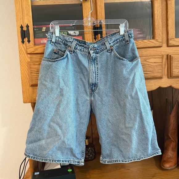 Levi's 565 dad denim shorts (orange tab) - Picture 1 of 6